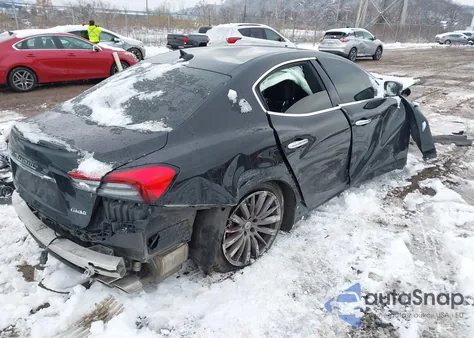 2021 Maserati Ghibli S Q4 из США, поврежденный, VIN ZAM57YTAXM1371263